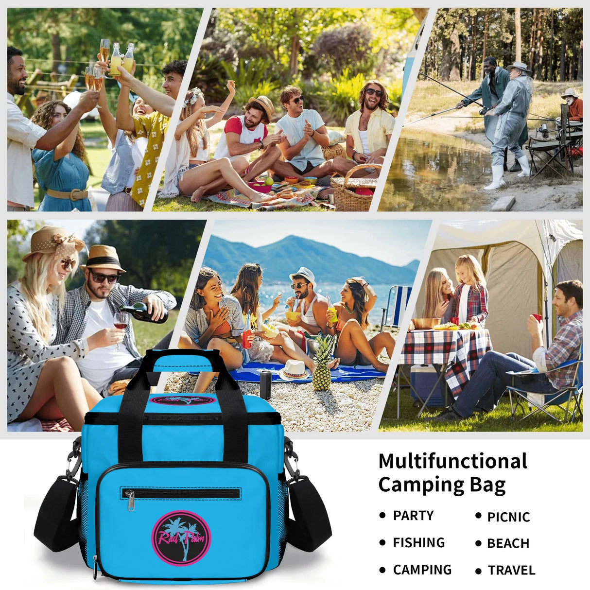Blue Leakproof Cooler Bag