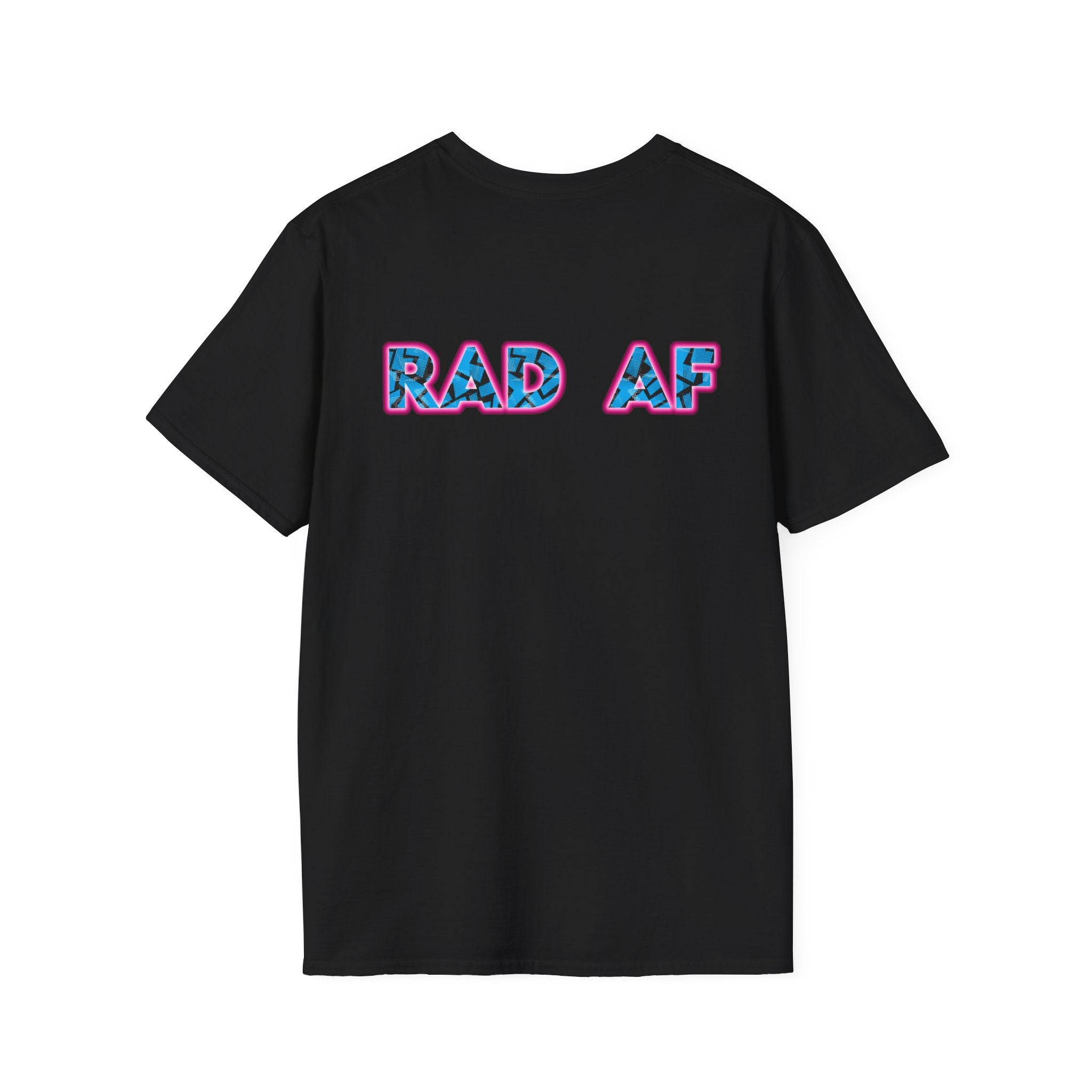 RAD AF Blueberry Graffiti Scorpion Unisex Softstyle T-Shirt