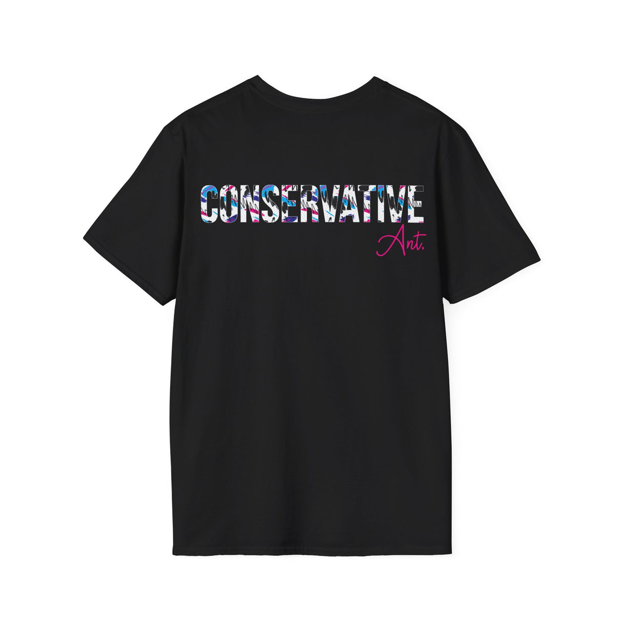 Camiseta unisex de estilo suave con la marca Conservative Any 1986 Palm