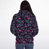 Miami Nights Microfleece Ziphoodie