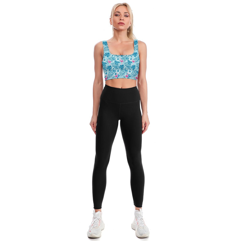 Party Like A Flockstar Longline Bra Top