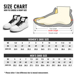 Honey Badger Mens Premium PU Leather High Top Sneakers-V2