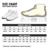 Bottoms Up Mens Premium PU Leather High Top Sneakers-V2