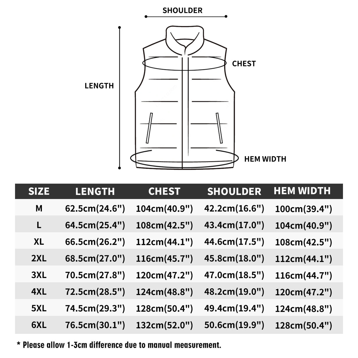 1986 Zip Up Puffer Vest