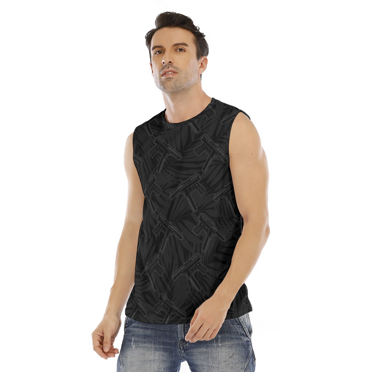 9 Lives Murdered Out Tank Top