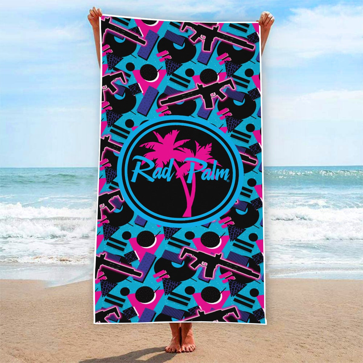 Honey Badger Beach Towel