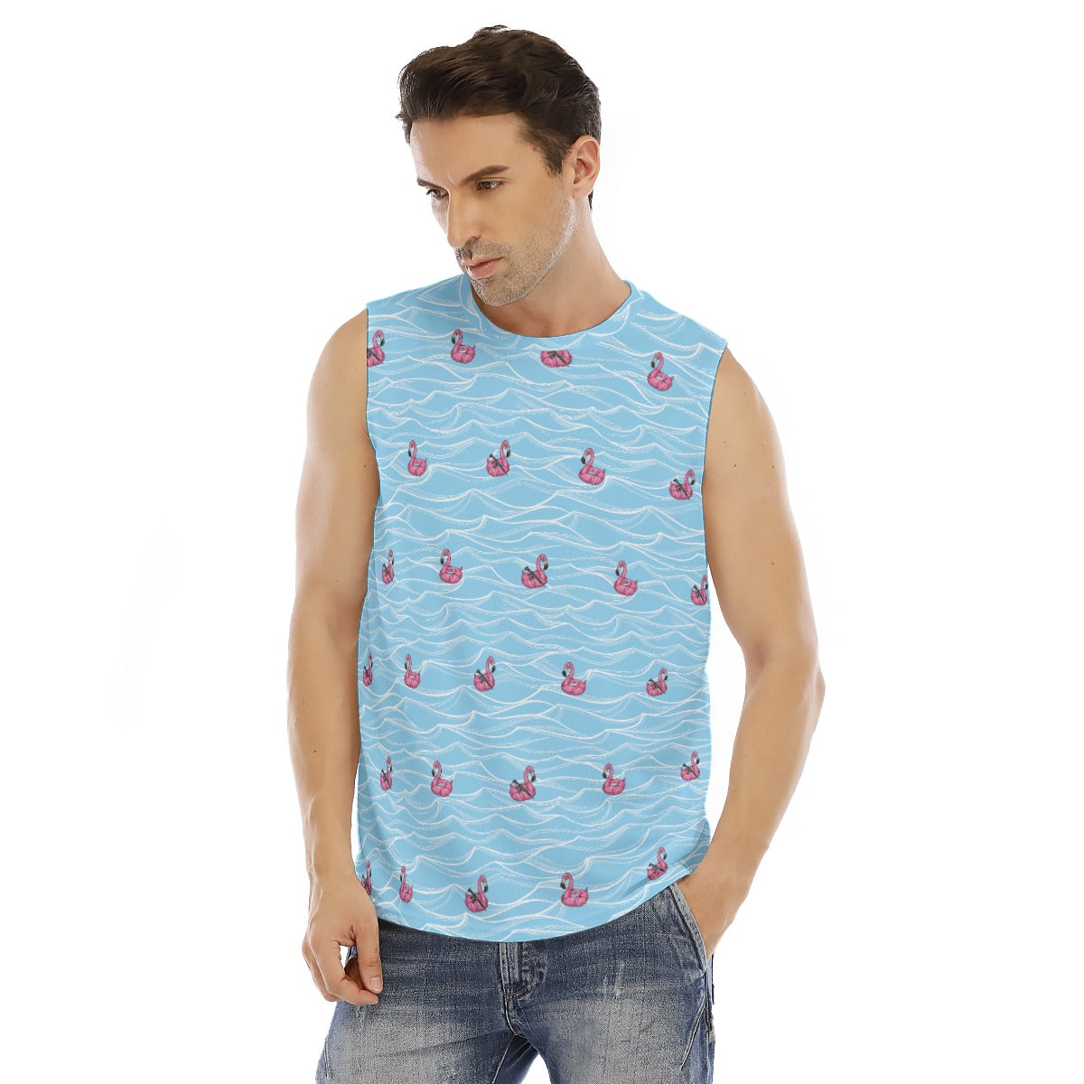 Flamingo Flotilla Tank Top