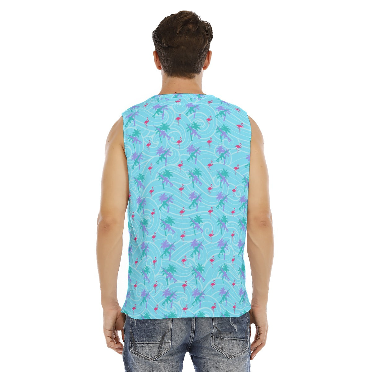 Tropical Tidal Wave Tank Top