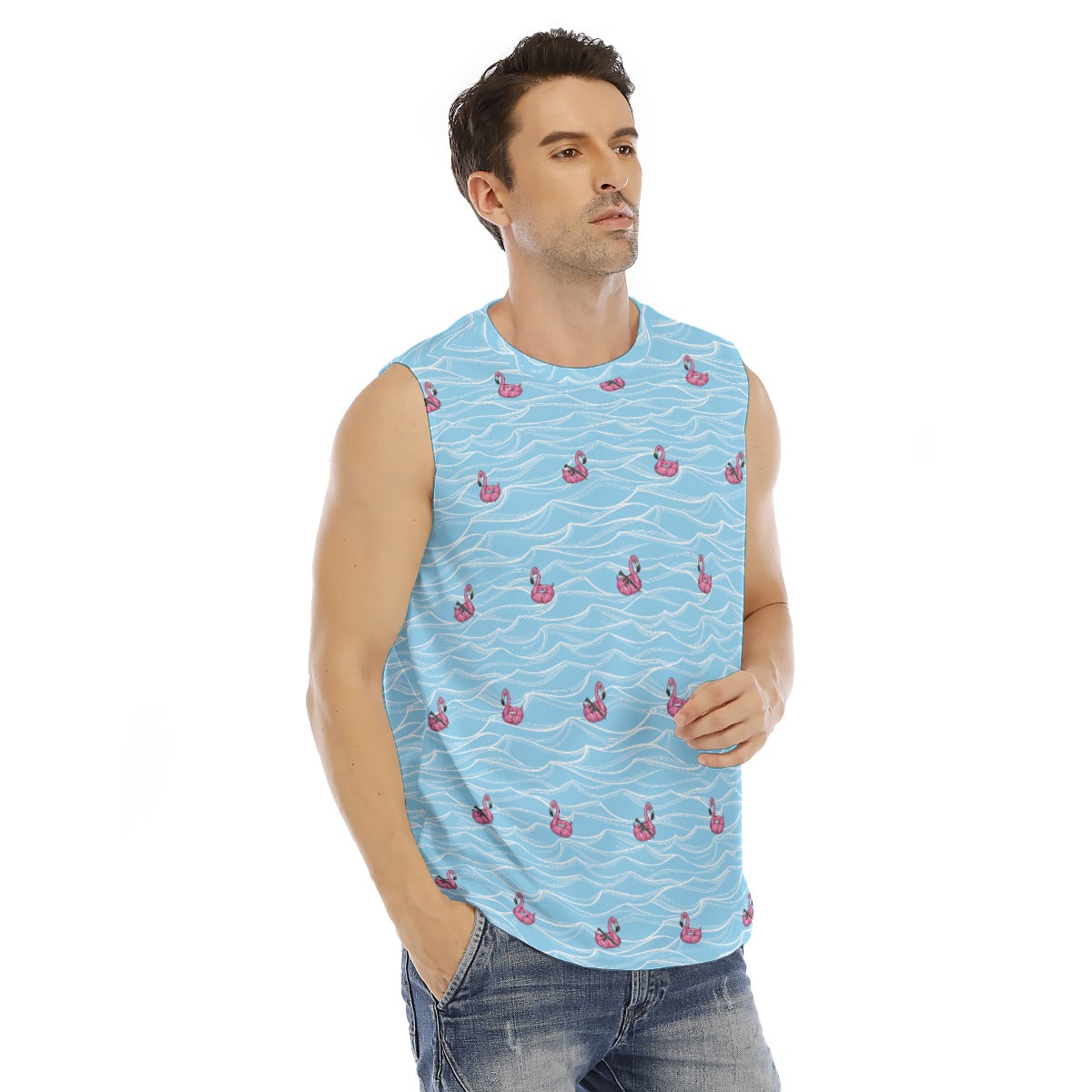 Flamingo Flotilla Tank Top