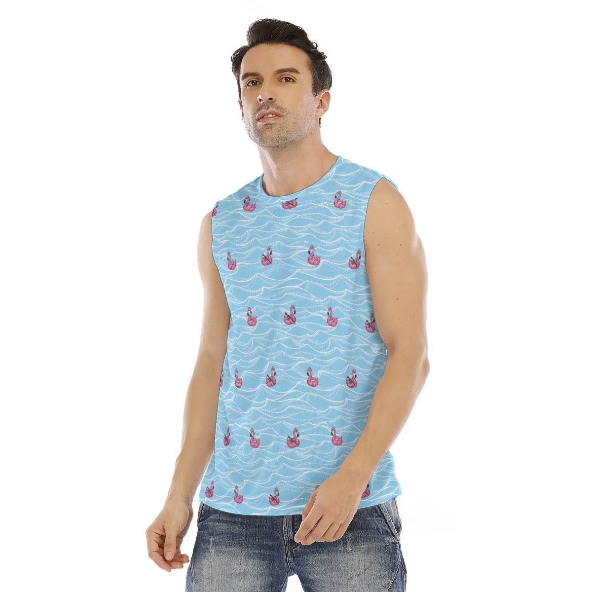 Flamingo Flotilla Tank Top