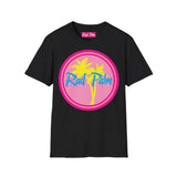 Camiseta unisex de estilo suave con el logotipo de Rad Palm