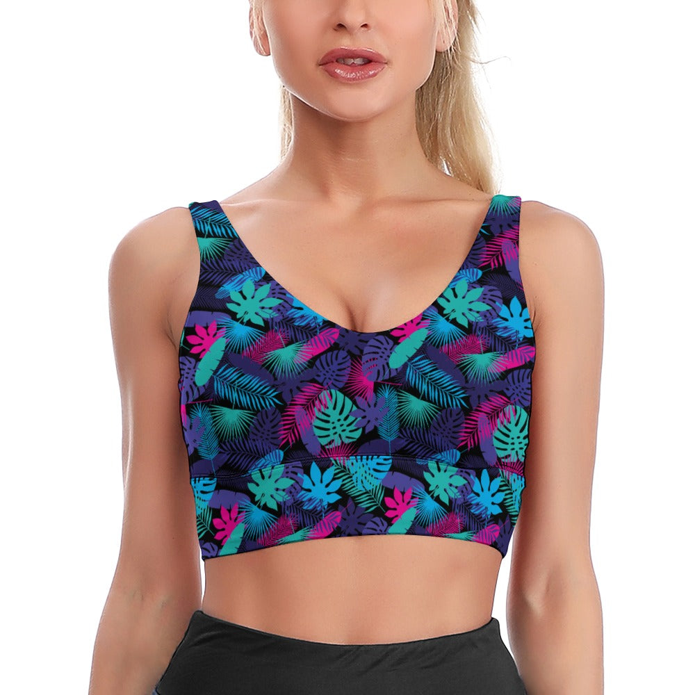 Neon Jungle Crop Top