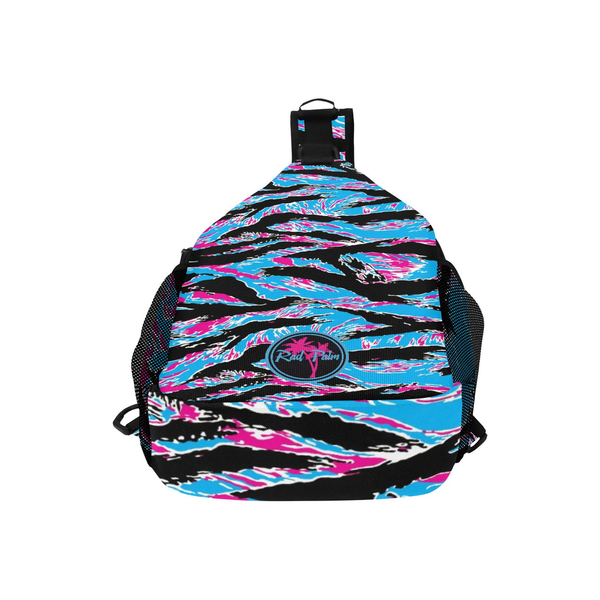 Bolso bandolera con rayas de tigre de Miami