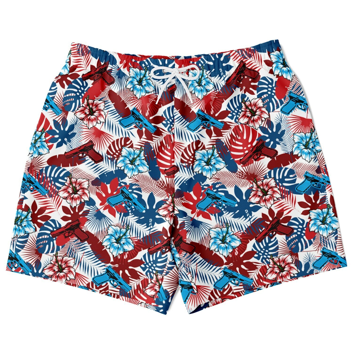 TropiGlock America Athletic Shorts