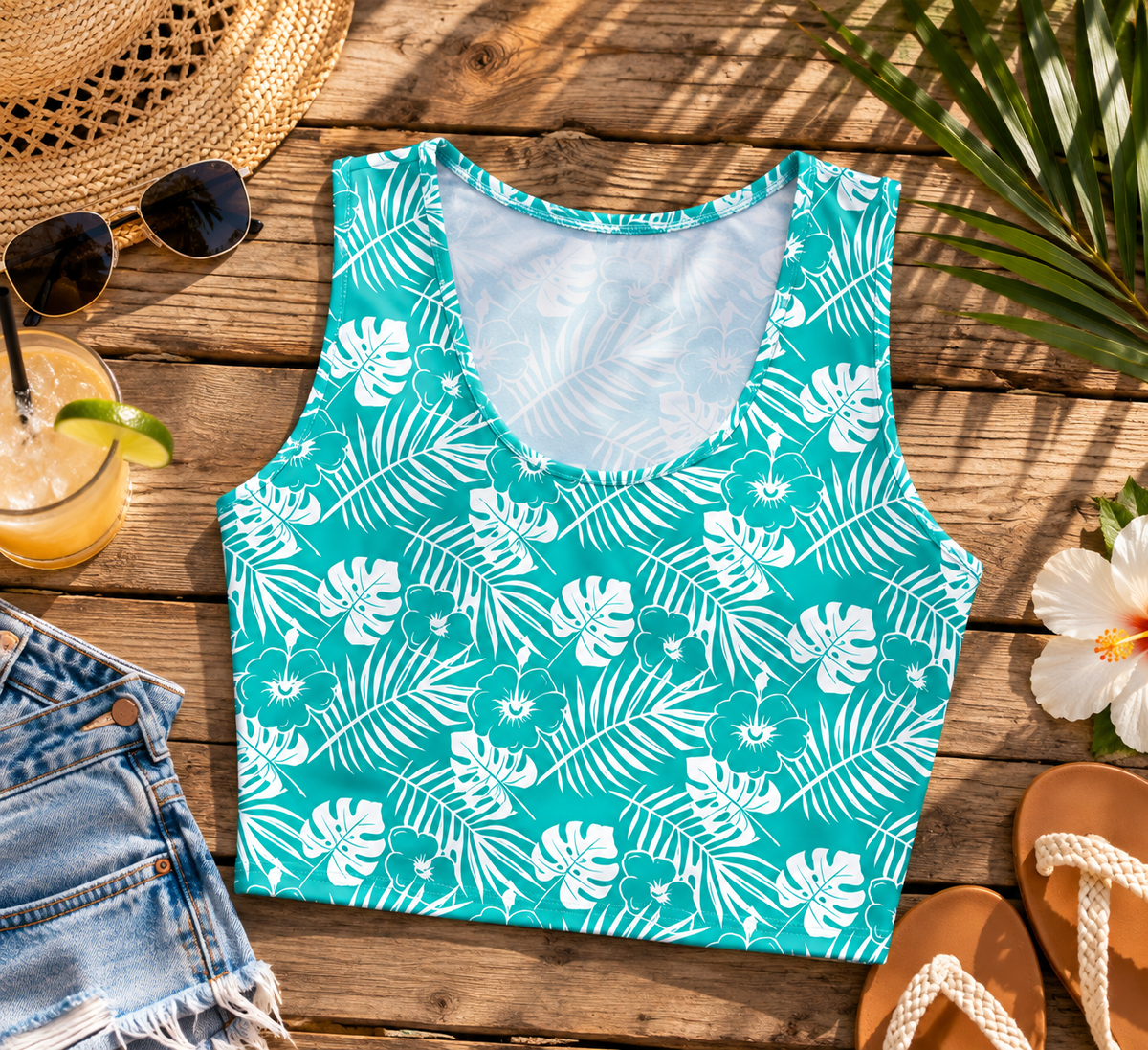 Isla Flora Crop Top