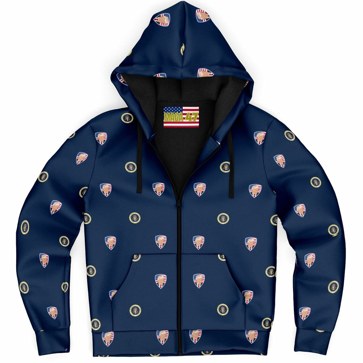 MAGA 47 Microfleece Ziphoodie