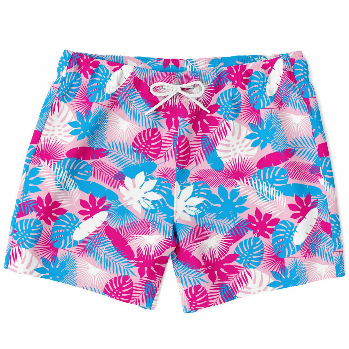 Bañador para hombre en color rosa neón de Rad Palm Jungle