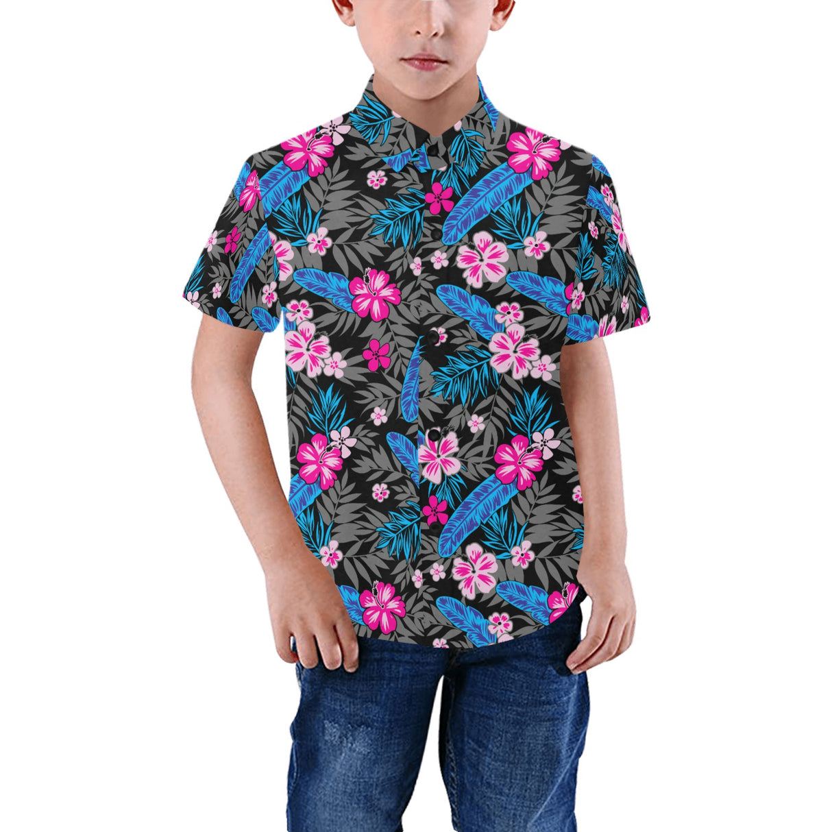 Evening Tropics Kids Party Shirt