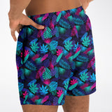 Bañador tipo bóxer para hombre Rad Palm Neon Jungle 