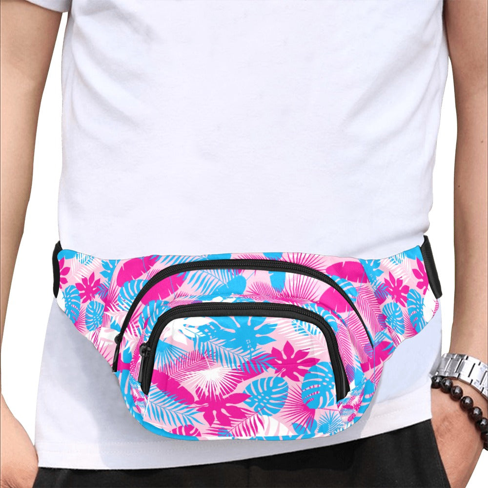 Neon Jungle Pink Fanny Pack