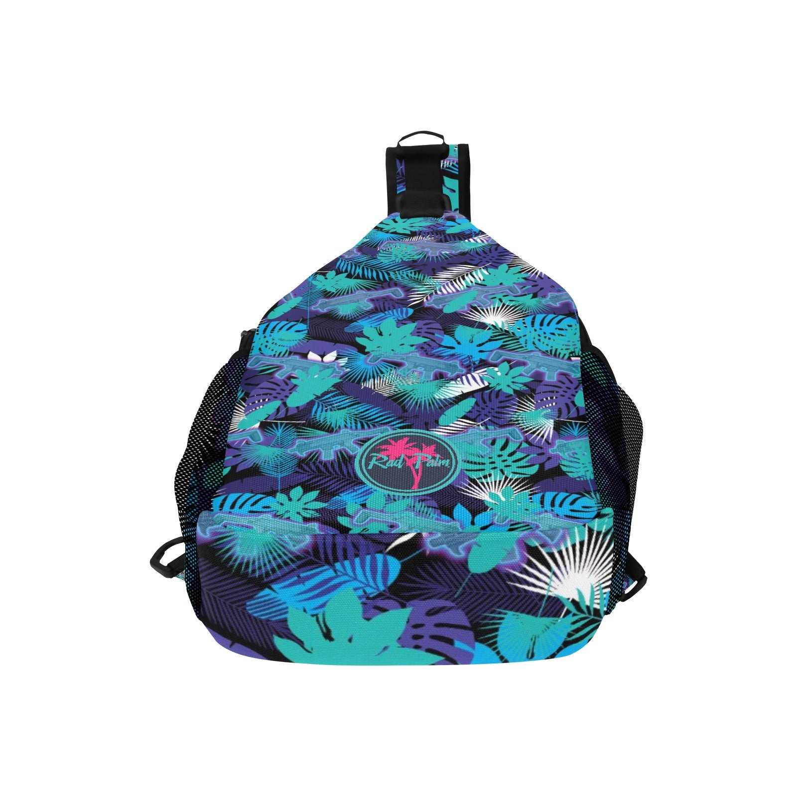 Neon Scorpion Chest Bag