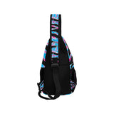 Bolso bandolera con rayas de tigre de Miami