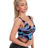 Miami Tiger Stripe Crop Top