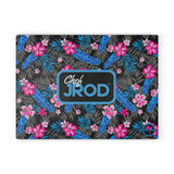 Chef JROD Evening Tropics Glass Cutting Board