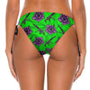 High Capacity Hibiscus Neon Green Bikini Briefs