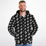 Crossbones Microfleece Ziphoodie