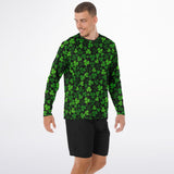 St. Patrick's Day Men's Long Sleeve Performance Shirt