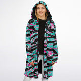 Miami Tiger Stripe Zipper Cloak