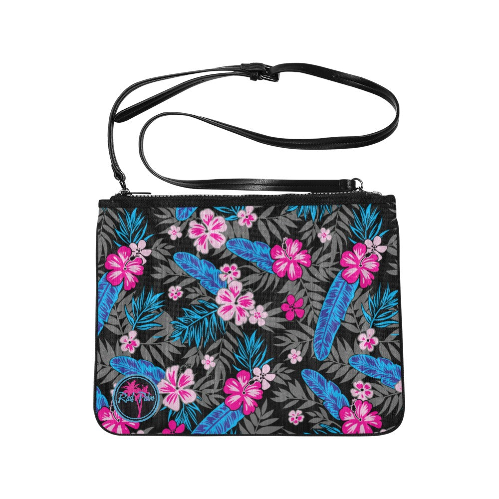 Evening Tropics Slim Clutch Bag