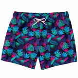 Bañador tipo bóxer para hombre Rad Palm Neon Jungle 