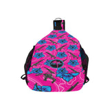 Bolso bandolera Hibiscus de gran capacidad