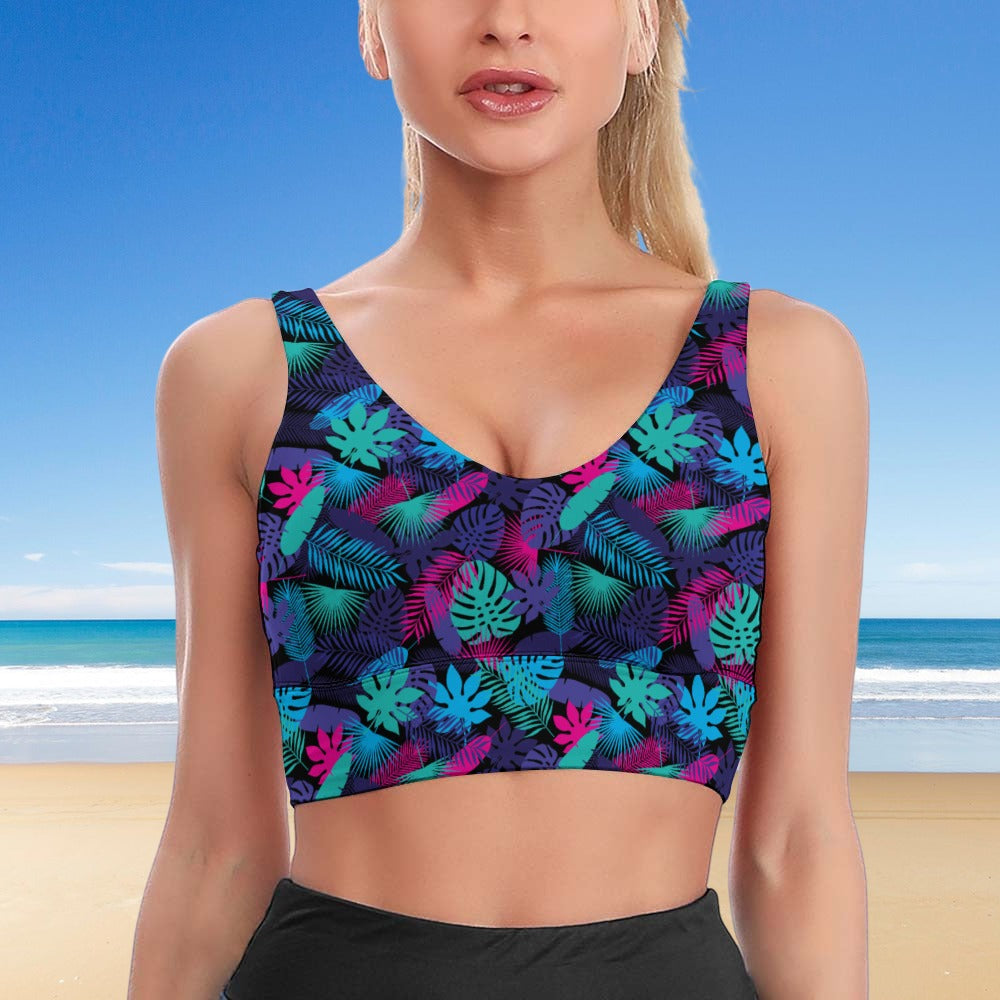 Neon Jungle Crop Top