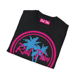 Camiseta con logo rosa 