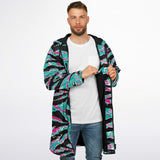 Miami Tiger Stripe Zipper Cloak