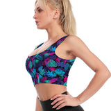 Neon Jungle Longline Bra Top