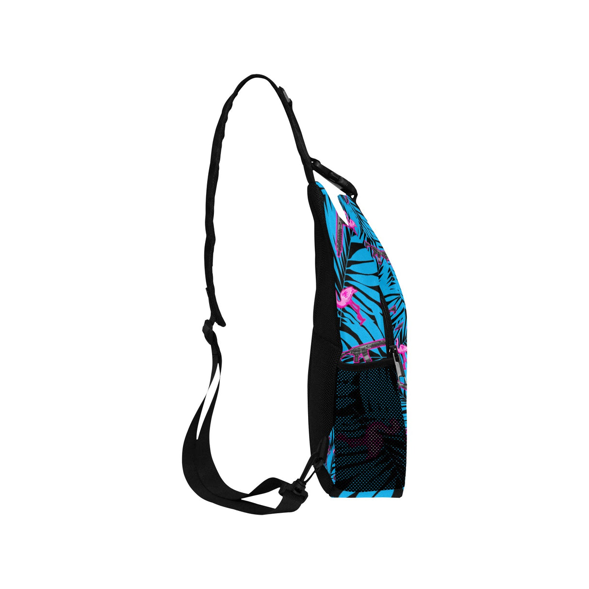 Front Line Flamingo Dark Sling Bag