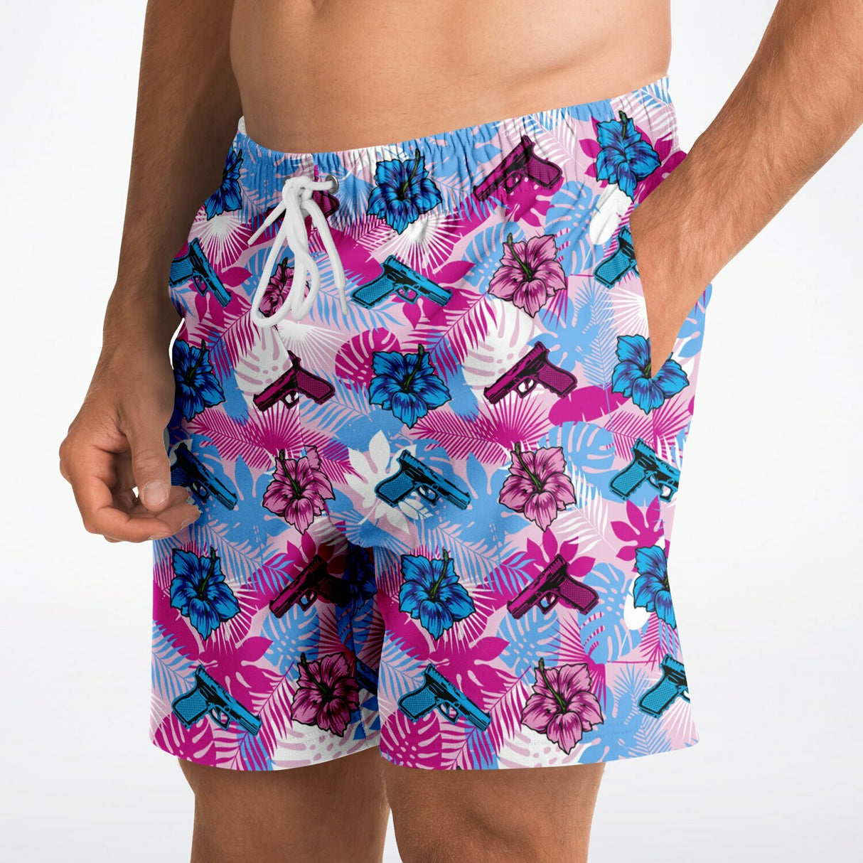 TropiGlock Athletic Shorts