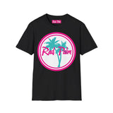 Camiseta unisex de estilo suave con logotipo grande de Rad Palm