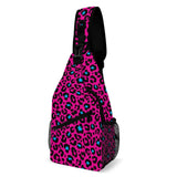 Pink Leopard Sling Bag