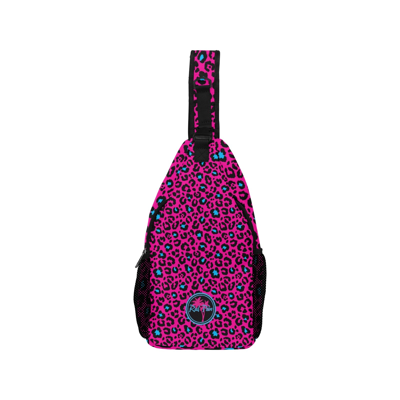 Pink Leopard Chest Bag