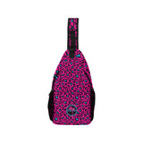 Pink Leopard Sling Bag