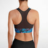 Frontline Flamingo Mesh Padded Sports Bra