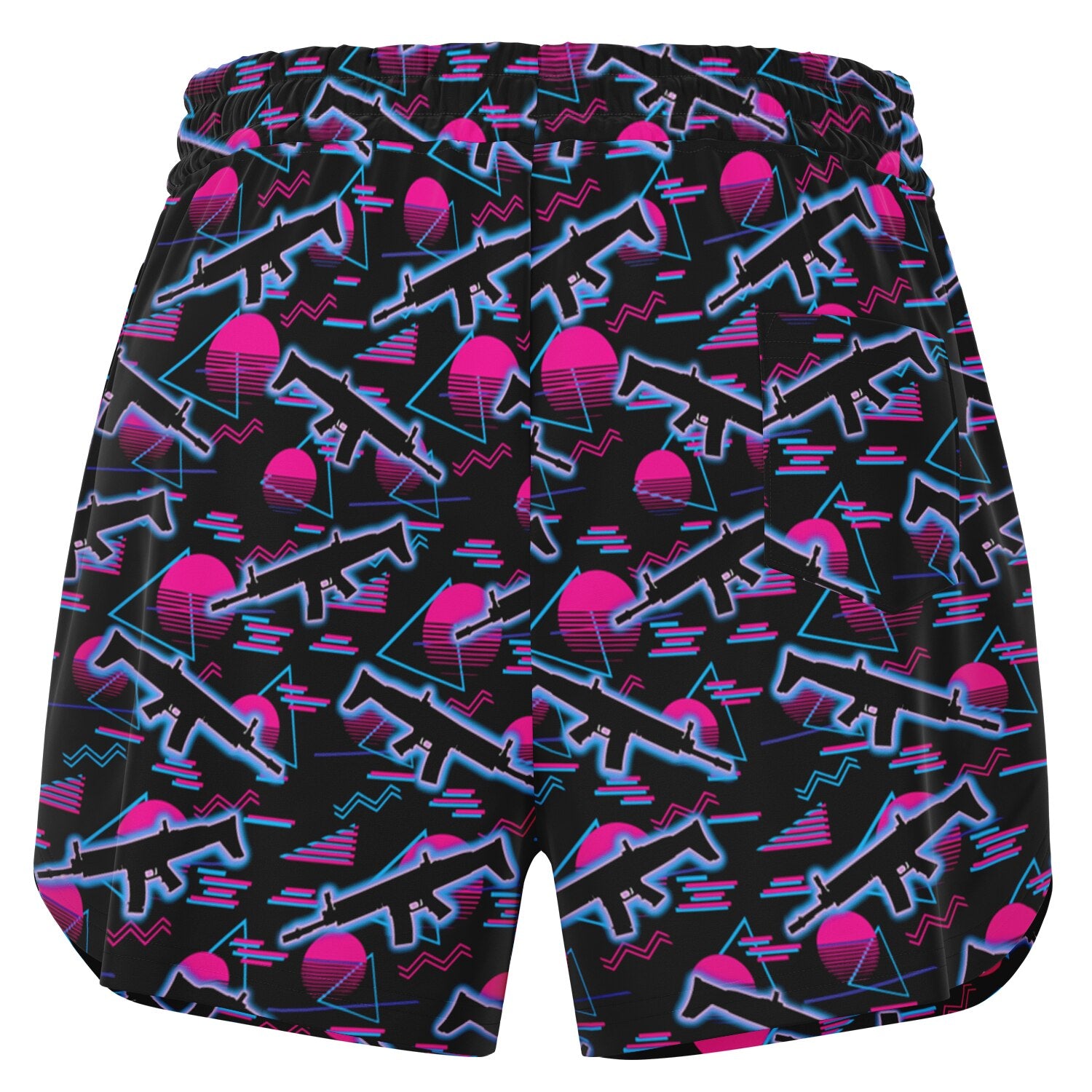 Miami Nights Athletic Loose Shorts