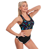 80's SCAR Racerback Sports Bra