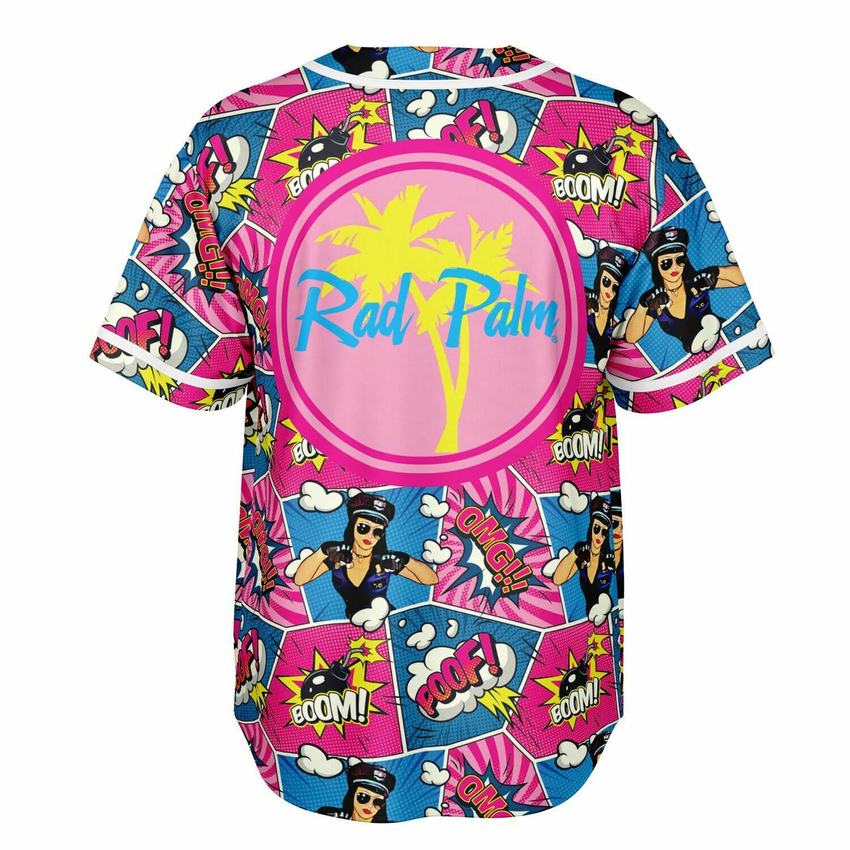 Here Comes The Boom! Reversible Baseball Jersey