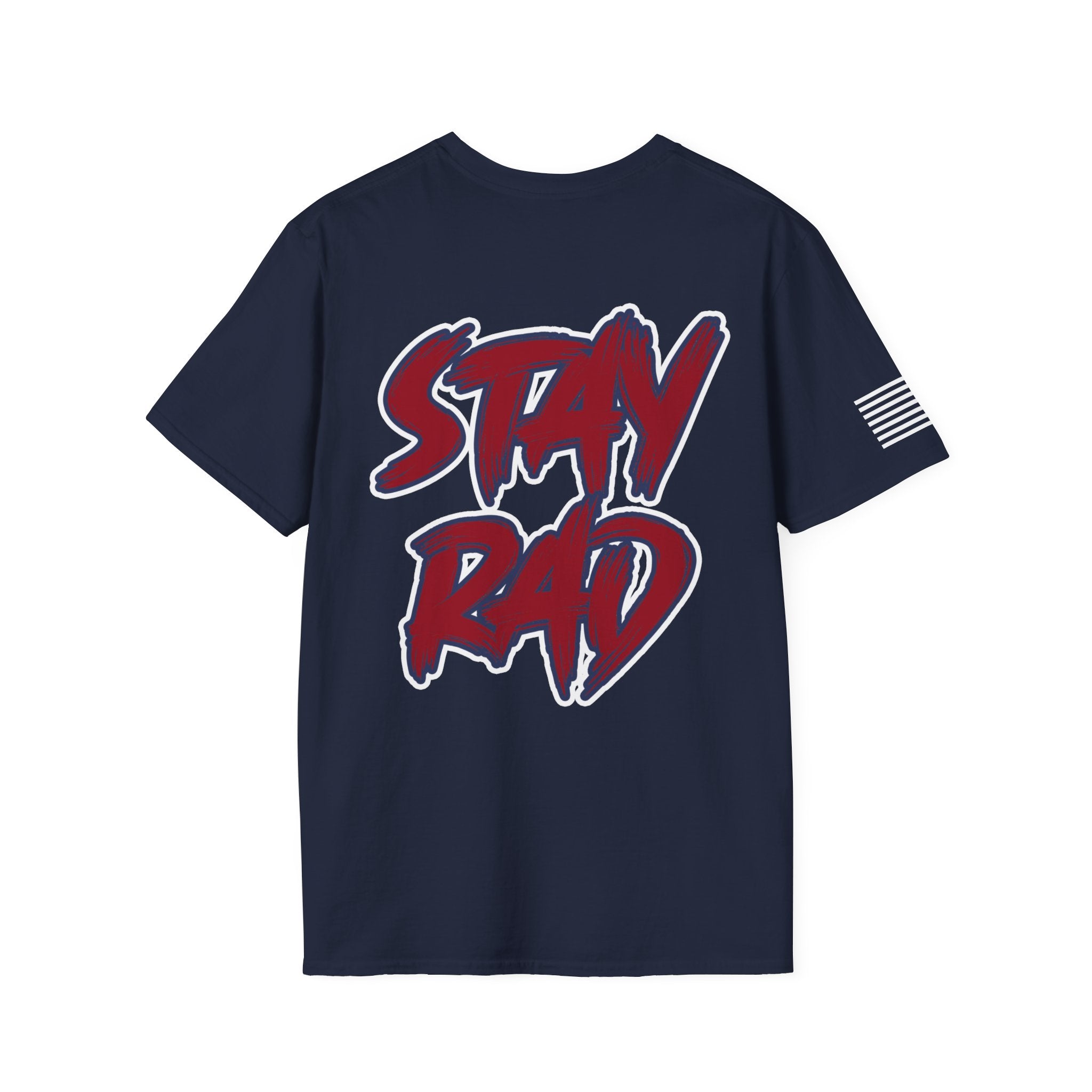 Rad Palm Big Logo American AF Unisex Softstyle T-Shirt